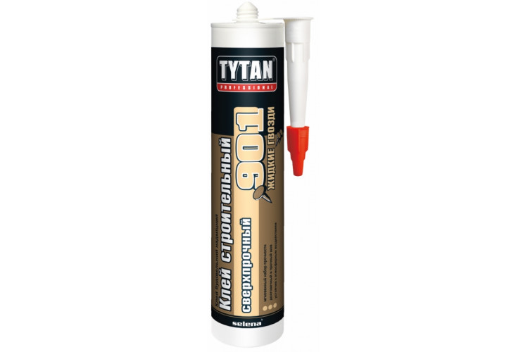 Клей TYTAN N910 д/панелей и молдингов белый (440шт)